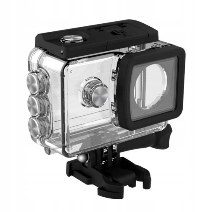 Защитен калъф, SJCAM, за камера SJ5000X, черен/прозрачен