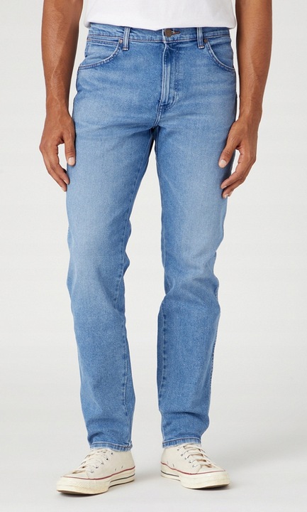 Blugi barbatesti Wrangler River albastru, Albastru deschis/Albastru