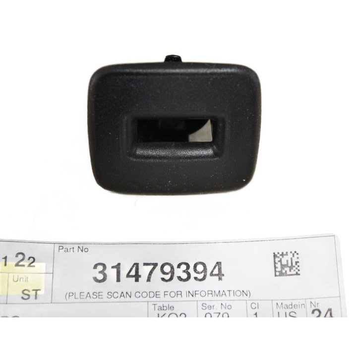 Eredeti tetőklipszet VOLVO S60 III bal jobb fekete OE 31479394