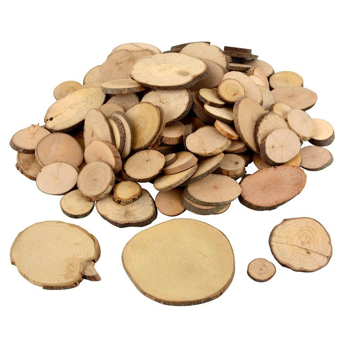 Felii de lemn rotunde