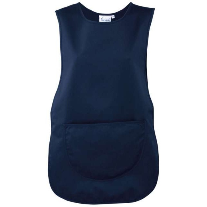 Sort reversibil cu buzunar in fata, 65% poliester, 35% bumbac, marime universala, bleumarin navy