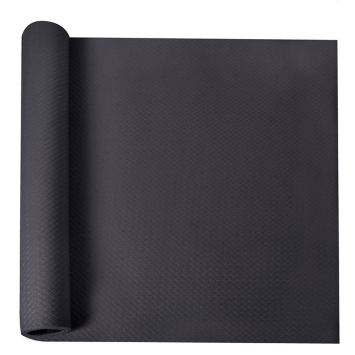 Suprafata antiderapanta din plastic, negra, 90x45cm