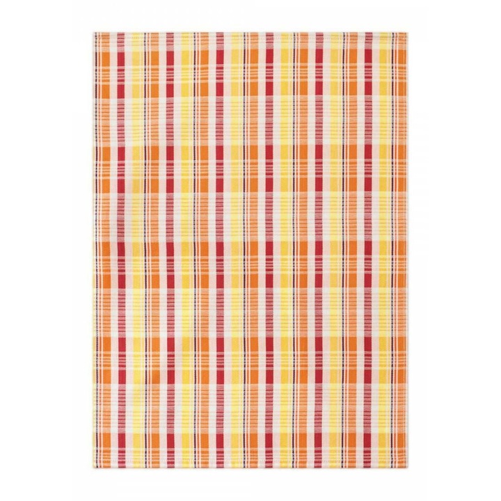 Prosop de bucatarie Zwoltex Tokyo, bumbac, galben portocaliu, 50x70 cm