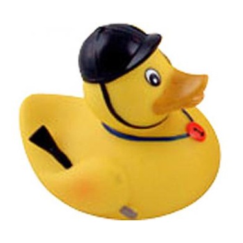 Jucarie de baie pentru bebelusi, Canpol, ratusca cu sapca Jucarie de baie pentru bebelusi, Canpol, ratusca cu sapca