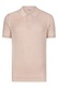 FELIX HARDY, Tricou striat cu guler polo, Bej