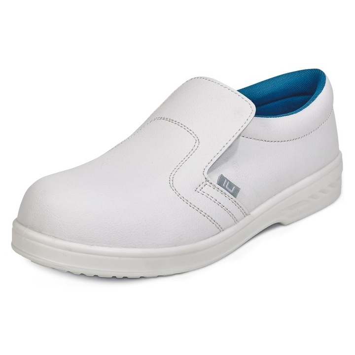 Pantofi de protectie Cerva RAVEN, O2, alb, mas. 38