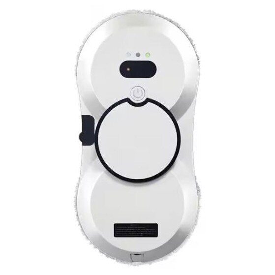 Robot Electric de Curatare Geamuri, Control Automat, Sistem Anti-Cadere, Telecomanda, Functie Spray, Alb