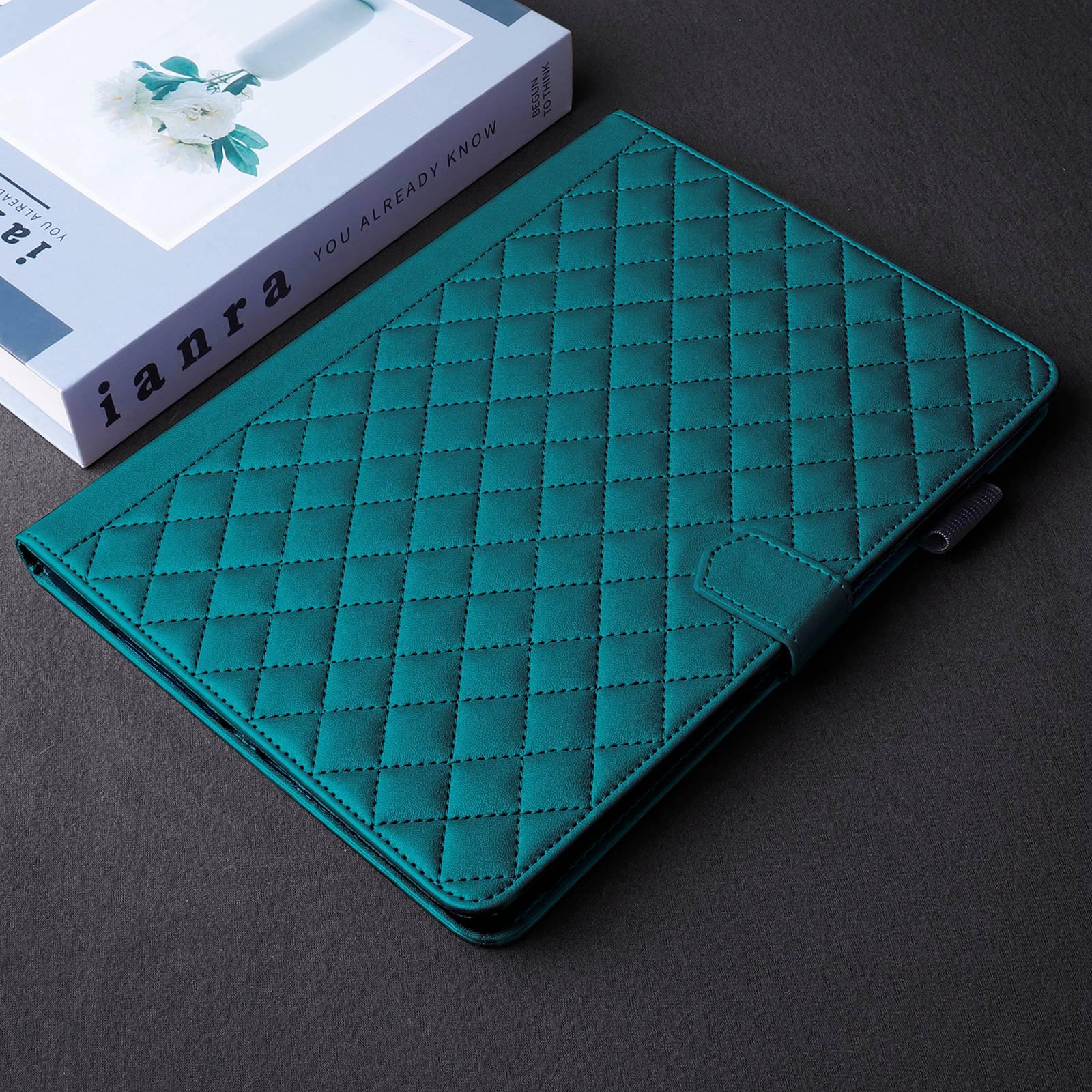 Husa tableta pentru Amazon Kindle Paperwhite 12th Gen 2024, piele tip gat de pui latime tableta caz (verde inchis)