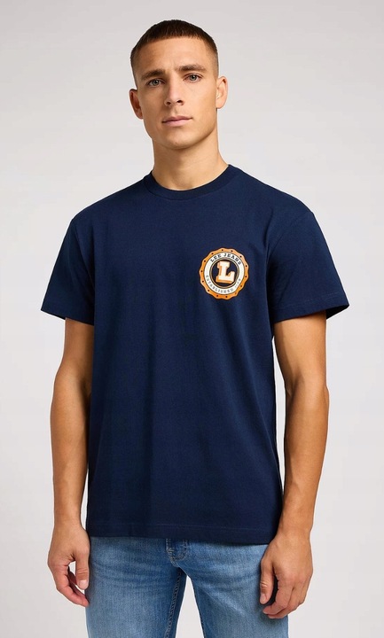 Ferfi polo, Lee, Pamut, Kék