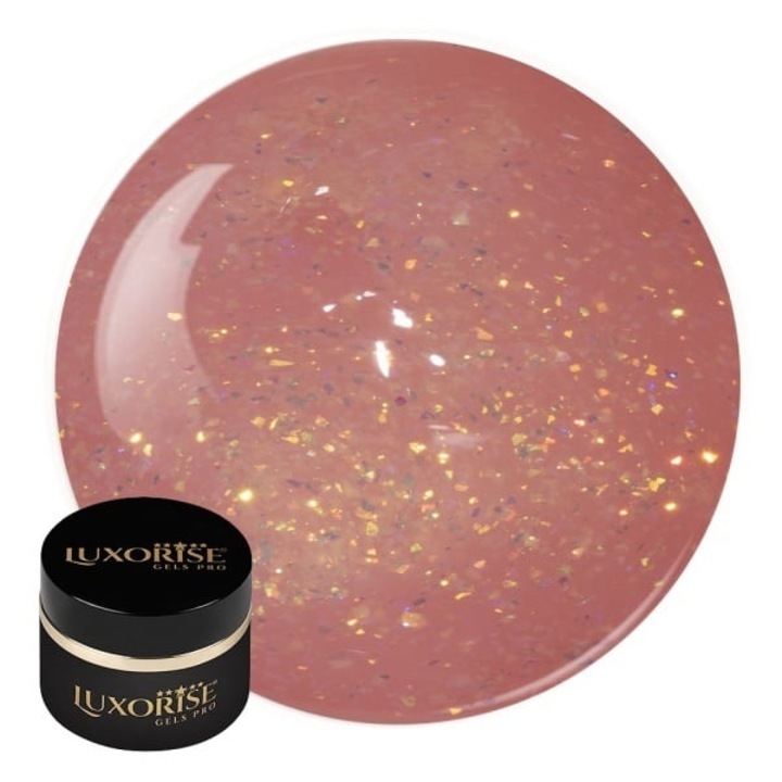 Gel UV Constructie Unghii RevoFlex LUXORISE 30ml, Diamond Drops