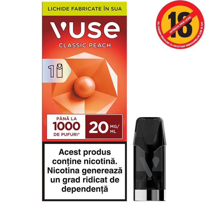 Vuse 1 pod Capsule Classic Peach 20 mg/ml