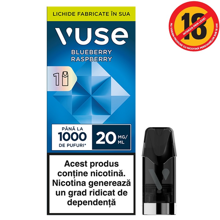 Vuse 1 pod Capsule Blueberry Raspberry 20 mg/ml