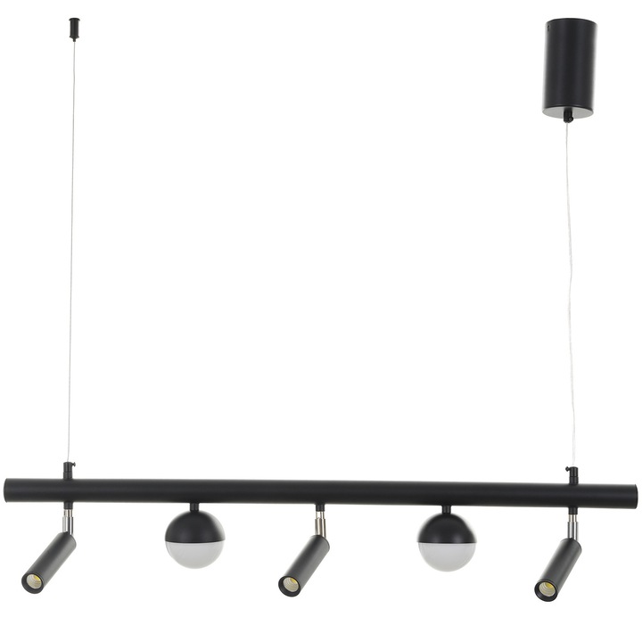 Полилей Voyager, Черен, led 19w, 4000k, 2805/5 BK