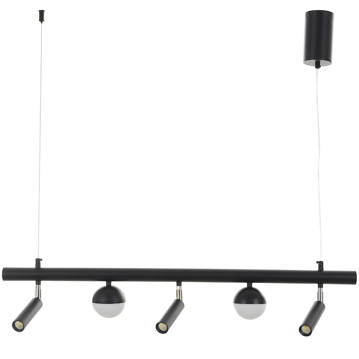 Полилей Voyager, Черен, led 19w, 4000k, 2805/5 BK