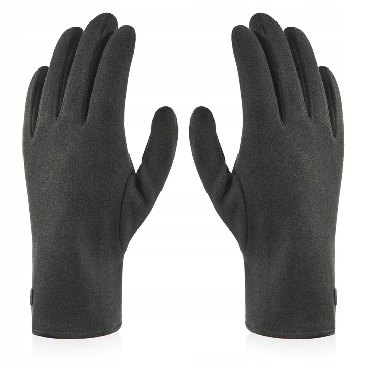 Manusi GFM-01 catifea barbati, Gri, One-Size