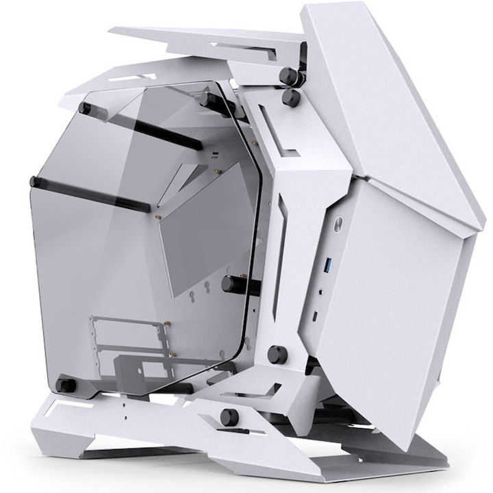 Carcasa Midi-Tower, Montech KING 95, Sticla Temperata, ARGB, Rosu