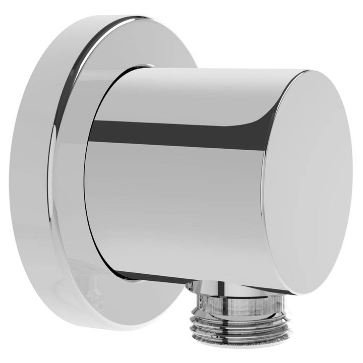 Beépített zuhanycsatlakozó könyök, fali szereléshez, A45223