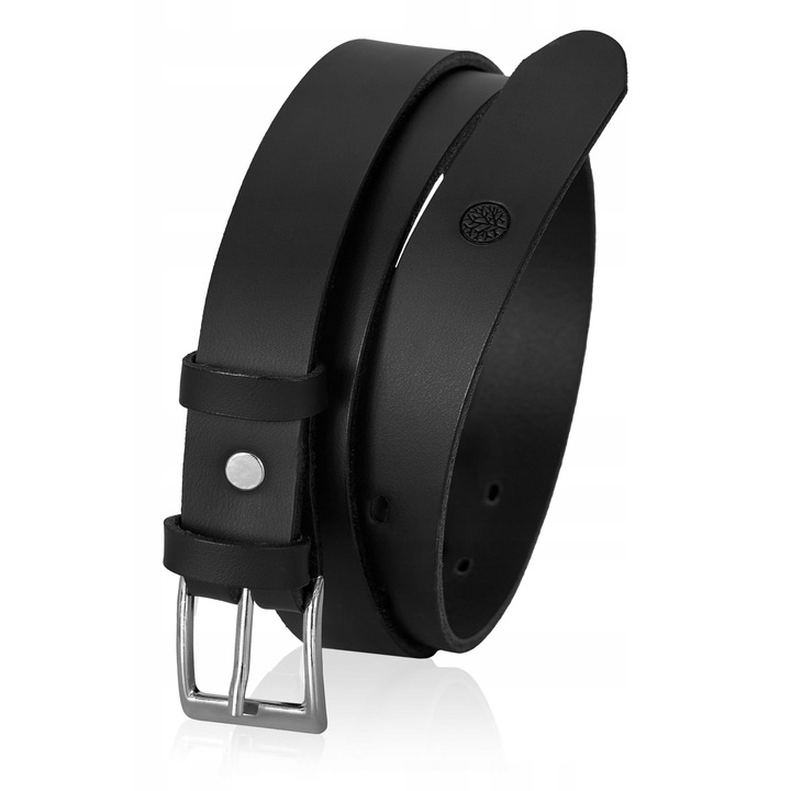 Curea pentru copii, Betlewski, colectia PETIT, piele naturala, negru