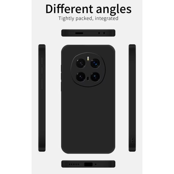 Husa telefon compatibila cu Honor Magic7 Pro, Soft Silicone Premium, Anti-Soc, Protectie camera, Microfibra interior ( catifea ), Margini Ridicate pentru Protectia Ecranului, Negru