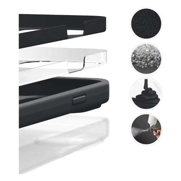 Husa telefon compatibila cu Honor Magic7 Pro, Soft Silicone Premium, Anti-Soc, Protectie camera, Microfibra interior ( catifea ), Margini Ridicate pentru Protectia Ecranului, Negru