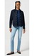 Camasa Wrangler, Heritage, croiala slim, bleumarin, denim