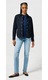Camasa Wrangler, Heritage, croiala slim, bleumarin, denim
