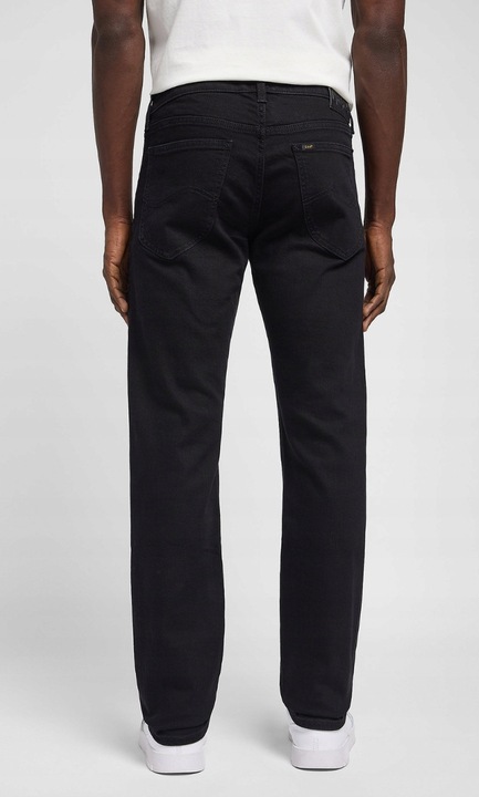 Blugi barbati, Lee, DAREN, regular fit, negru, bumbac, W36-L30 US