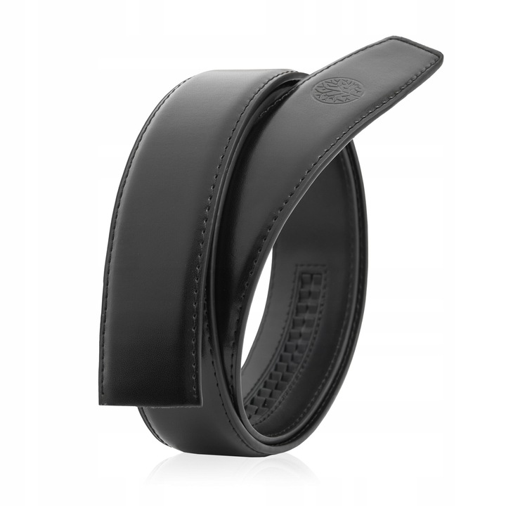 Curea barbati C40-BLACK, Betlewski, Piele naturala, Negru