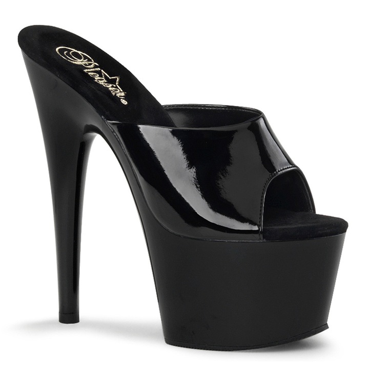 Pantofi fetish, Pleaser Adore-701, 18cm toc, piele naturala, marimea 37