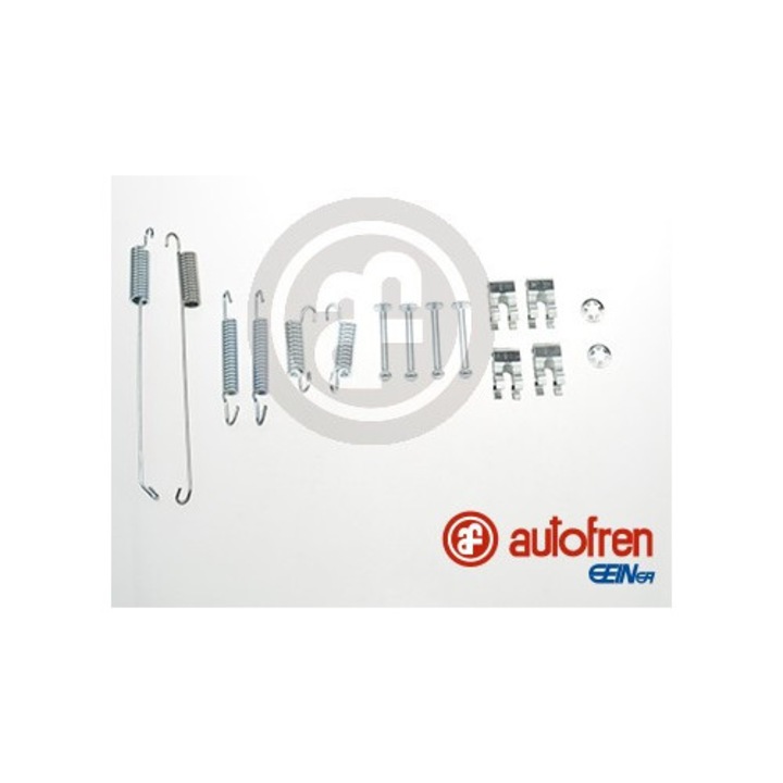 Tartozékkészlet, fékpofák, AUTOFREN SEINSA, D3888A, hátsó