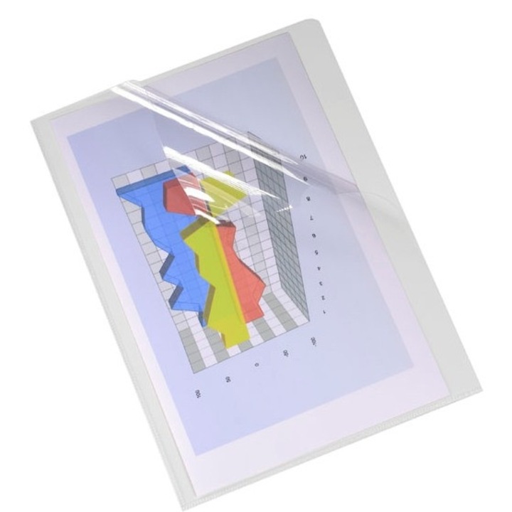 Mapa A4 L Biurfol 150mm, set 25 bucati