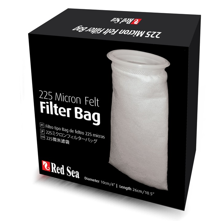 Set 3 saci filtranti Red Sea, 10,5"/26cm, filtrare mecanica, reutilizabili