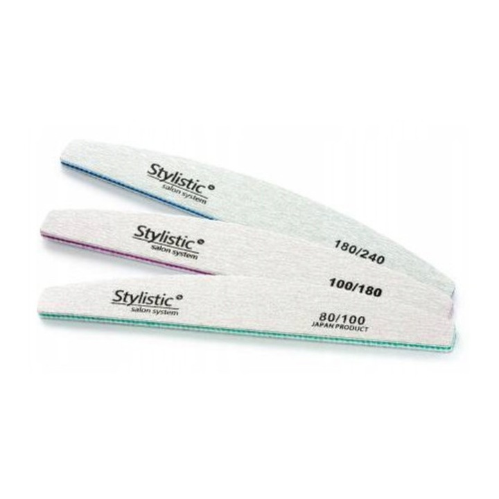 Pilnic cosmetice Claresa Lodka 180/240, 180x20x4mm, 2 gradatii