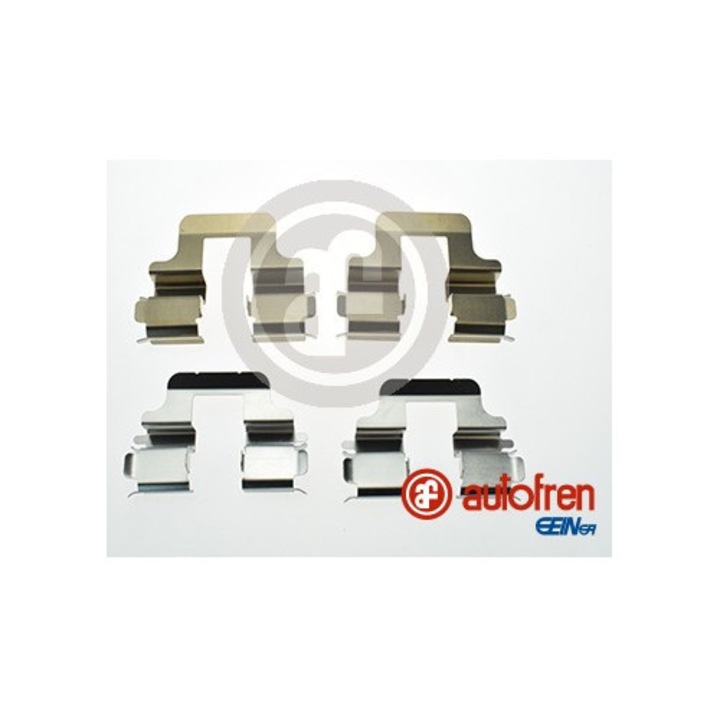 Tartozékkészlet, fékbetétek, AUTOFREN SEINSA, D42977A, hátsó