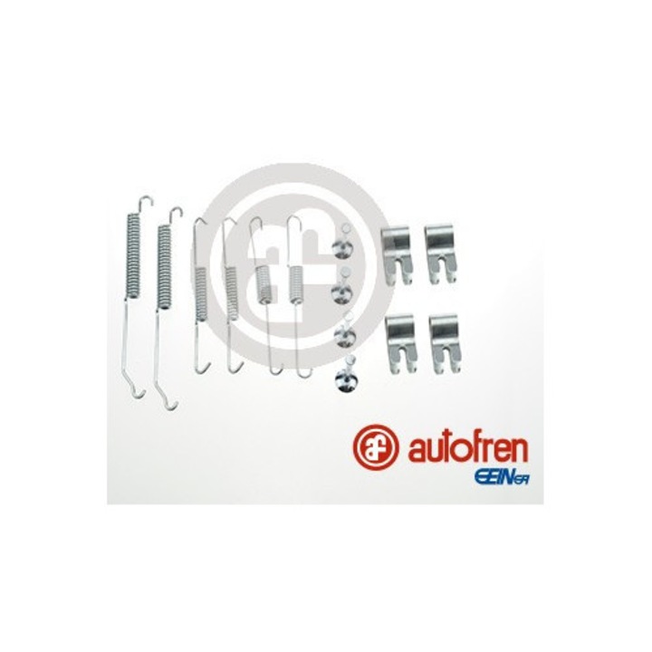 Tartozék készlet, fékpofák, AUTOFREN SEINSA, D31013A, 200mm, hátsó