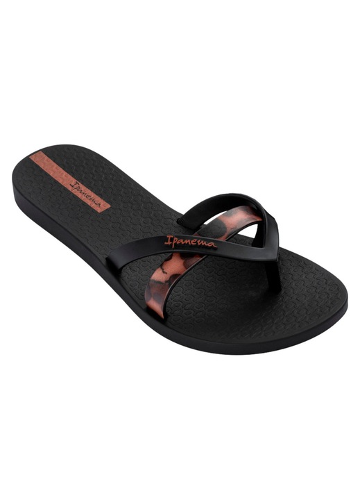 Ipanema Kirei Chic női flip-flop fekete barna papucs 83673-BB740 Méret 37