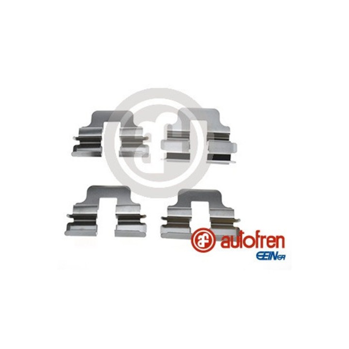 Tartozékkészlet, fékbetétek, AUTOFREN SEINSA, hátsó, D42864A