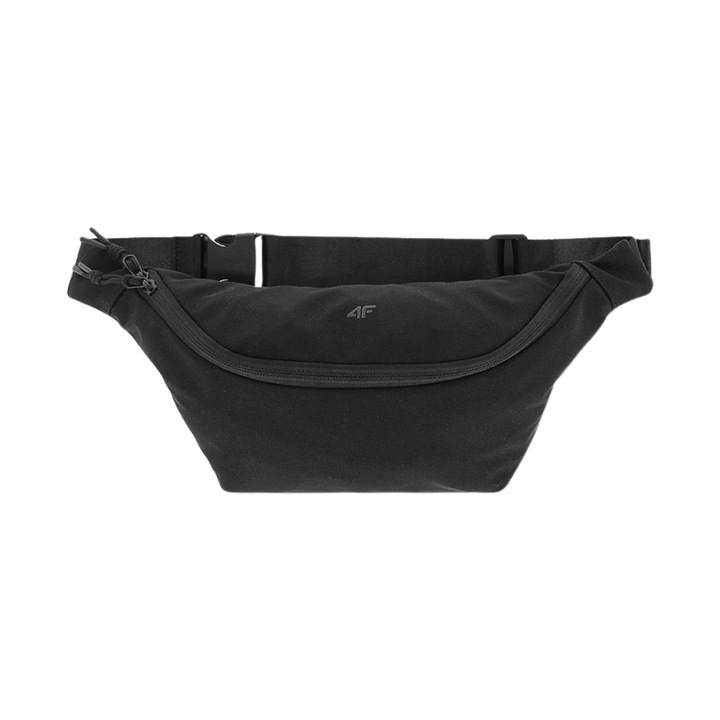 Borseta sport 4F unisex, negru intens, 13x36cm