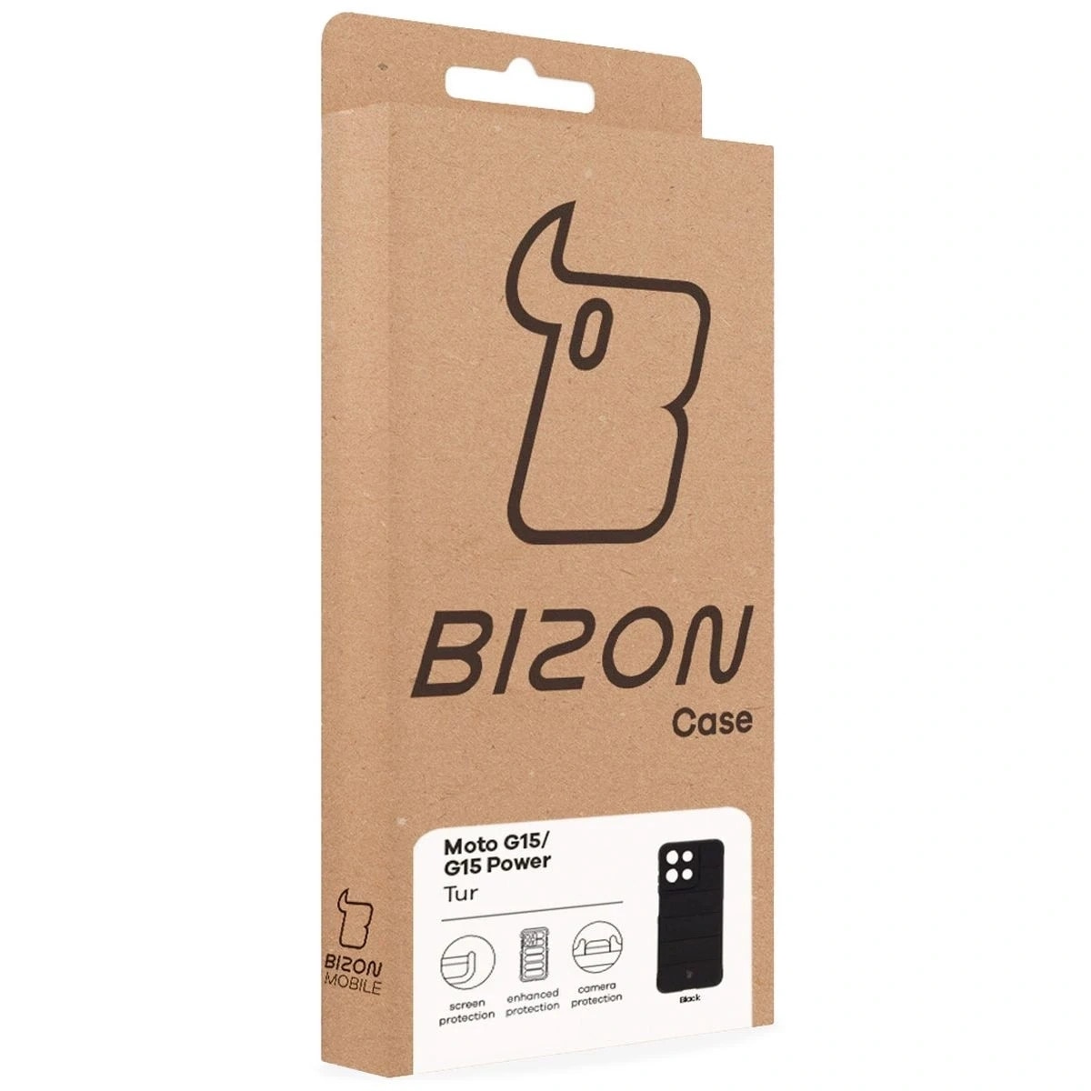 Husa pentru Motorola Moto G15/G15 Power, TPU, Negru