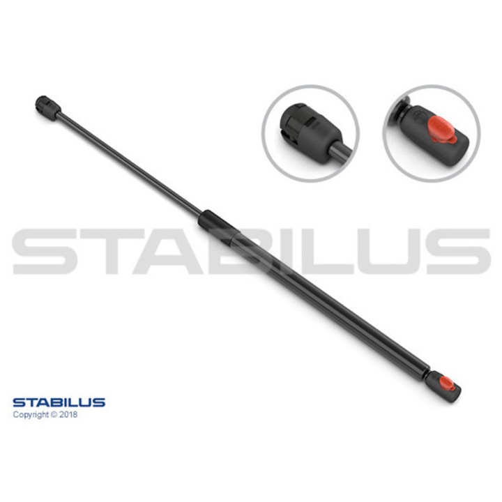 Въздушна възглавница, капак на двигателя STABILUS 683815