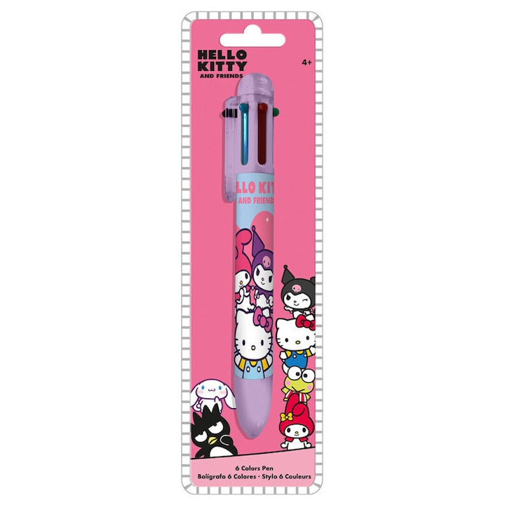 Химикал Hello Kitty Friends с 6 цвята