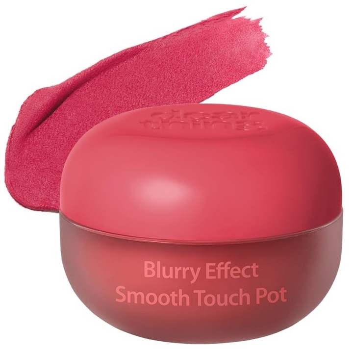 Червило и руж Milk Touch Dearthing Blurry Effect Smooth Touch Pot #04 Berry Crush 5g