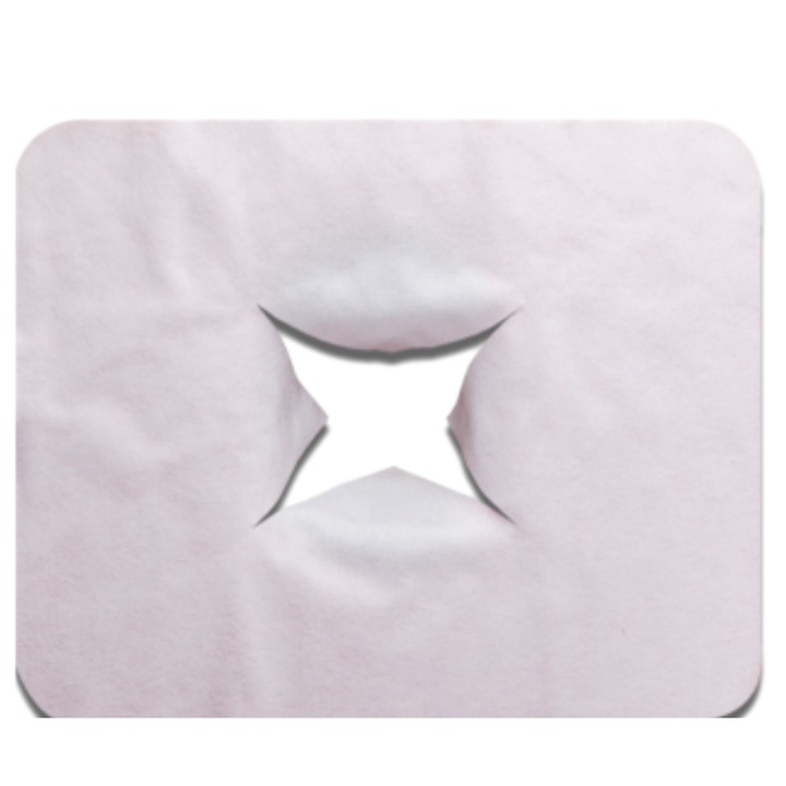 Aparatoare de cap in forma de X de unica folosinta Elena - 20 g/m2, SMS, pachet de 50