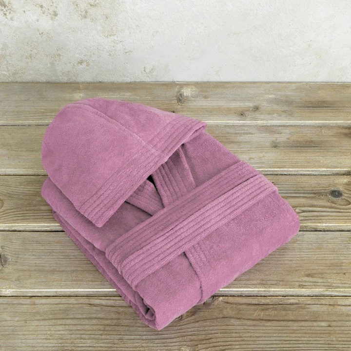 Halat de baie Zen Roz inchis Nima