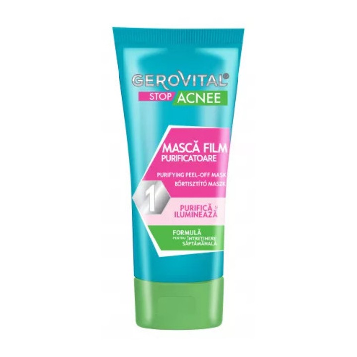 Masca purificatoare pentru fata Gerovital Stop Acnee, 100 ml