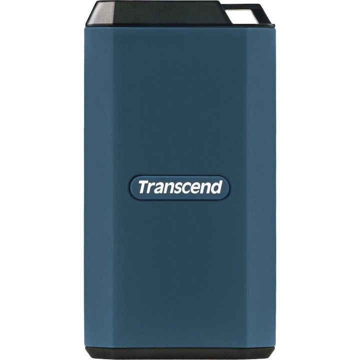 Външен SSD Transcend, 2TB, USB-C, тъмносин