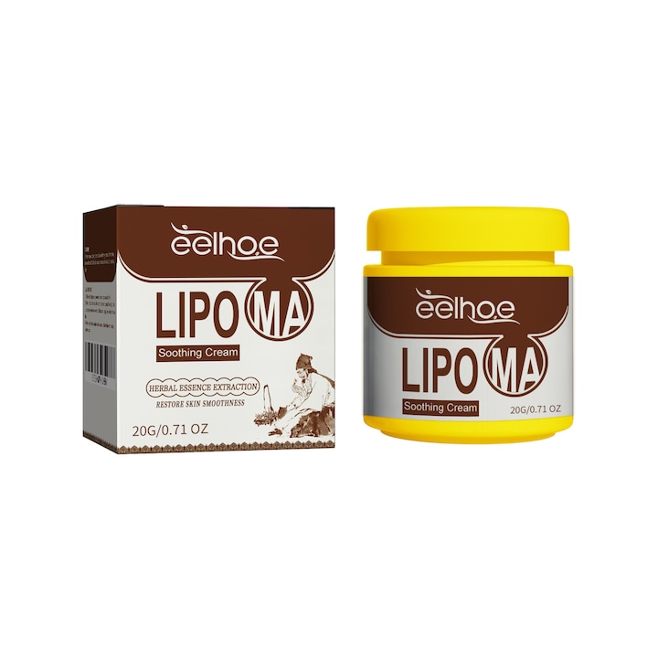 Lipoma Relief krém, csökkenti a bőr alatti duzzanatot, 20 g