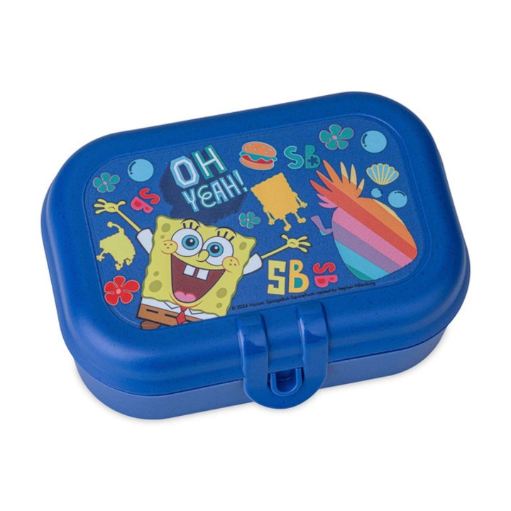 Uzsonnásdoboz szett 2 Pascal Ready Mini Spongyabob tárolóedénnyel, KOZIOL - Spongyabob Kockanadrág