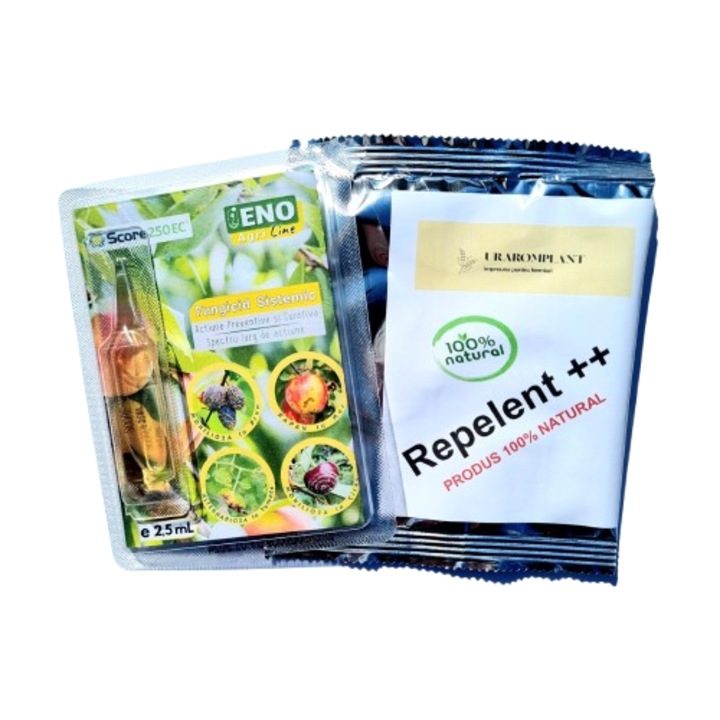 Fungicid, S c o r e 2 5 0 E C, 2.5 ml + Repelent organic 100% natural