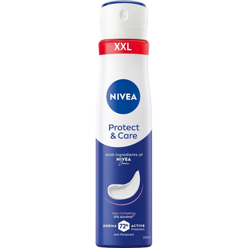Spray antiperspirant pentru femei NIVEA Protect & Care XXL 250 ml